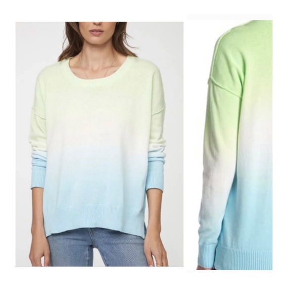 Beachlunchlounge Ombre Dip Dye Sweater Size Small NWT - Picture 1 of 8